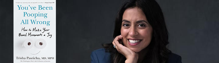 Trisha Pasricha book cover and headshot